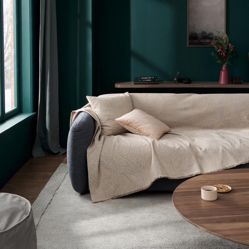 Ριχτάρι Διθέσιου 180x250cm GOFIS HOME Rune Salmon 448/25 - Image 5