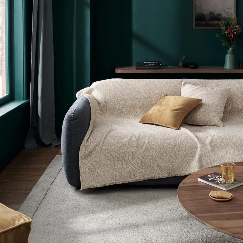 Ριχτάρι Τριθέσιου 180x300cm GOFIS HOME Beige 448/06 - Image 5
