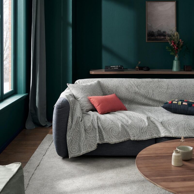 Ριχτάρι Τριθέσιου 180x300cm GOFIS HOME Opal Green 448/07 - Image 6