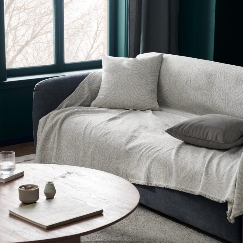 Ριχτάρι Τετραθέσιου 180x350cm GOFIS HOME Rune Silver Grey 448/15 - Image 5