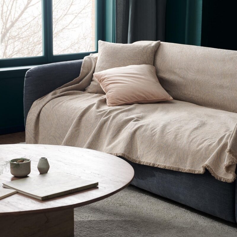 Ριχτάρι Τετραθέσιου 180x350cm GOFIS HOME Rune Salmon 448/25 - Image 3
