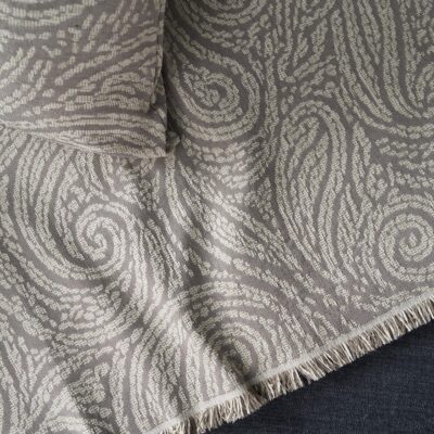 Ριχτάρι Τετραθέσιου 180x300cm GOFIS HOME Rune Silver Beige 448/45 - Image 2