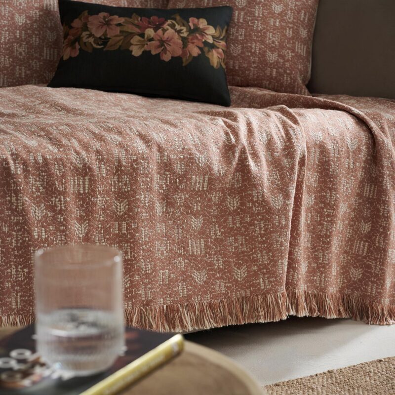 Ριχτάρι Πολυθρόνας 180x180cm GOFIS HOME Azar Russet 464/03 - Image 3