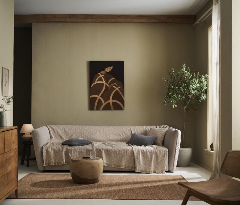 Ριχτάρι Τριθέσιου 180x310cm GOFIS HOME Azar Ground Beige 464/06 - Image 5
