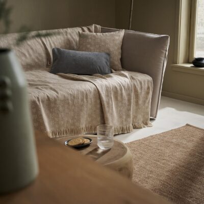 Ριχτάρι Τετραθέσιου 180x350cm GOFIS HOME Azar Ground Beige 464/06 - Image 4