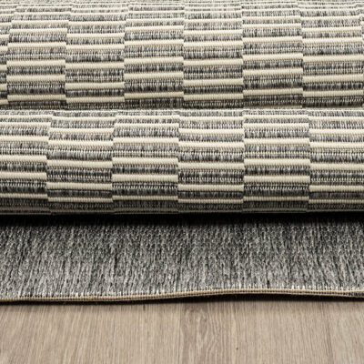 NewPlan ΧΑΛΙ ETHNIK  9825D GREY-ECRU - Image 3