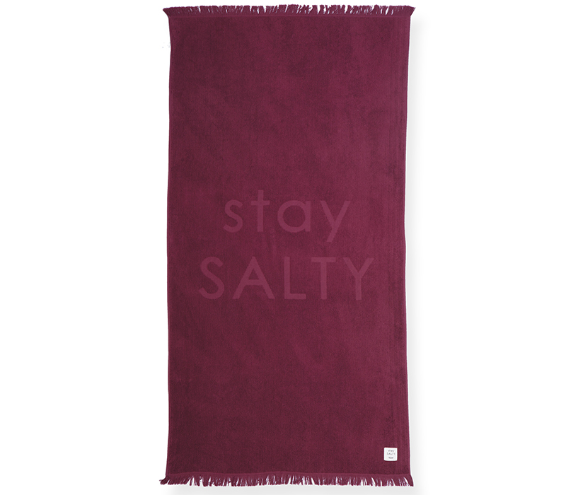 NEF-NEF ΠΕΤΣΕΤΑ ΘΑΛΑΣΣΗΣ STAY SALTY 90X170, 100% ΒΑΜΒΑΚΙ
