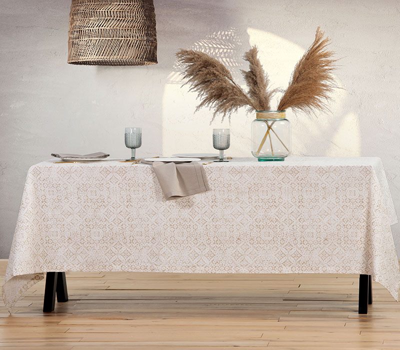 NEF-NEF ΤΡΑΠΕΖΟΜΑΝΤΗΛΟ OMEN 150X300, 100%BAMBAKI - Image 4