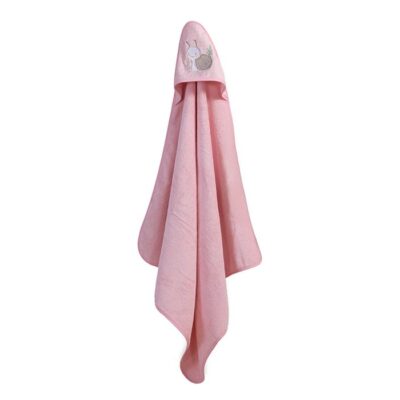 NEF-NEF ΒΡΕΦΙΚΗ ΚΑΠΑ CUTE SNAIL 75X75, 100% BAMBAKI - LIGHT LILAC